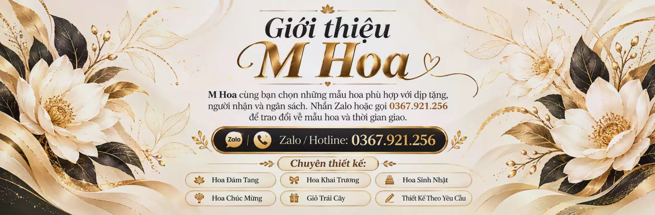 Ảnh bìa Shop hoa tươi Xã Châu Phú An Giang - Gửi sự quan tâm qua từng món hoa